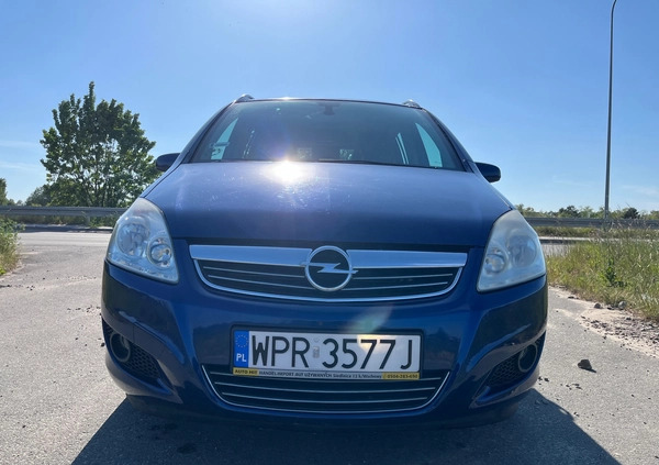Opel Zafira cena 19500 przebieg: 212000, rok produkcji 2009 z Lubawa małe 742